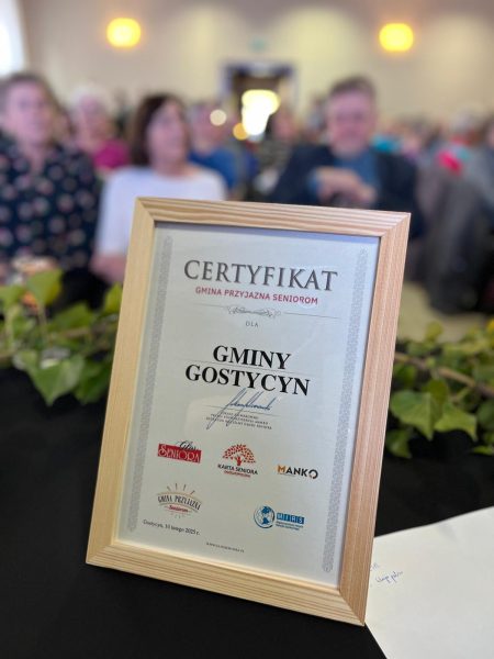 Inauguracja Programu Gmina Przyjazna Seniorom w Gminie Gostycyn